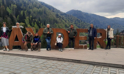 İzmirli gazeteciler Rize'de tanıtım turuna katıldılar