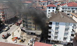 Market deposunda yangın paniği: 10 kişi tahliye edildi!