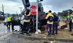 Muğla'daki feci kazada sürücü hayatını kaybetmişti: Kazadan yeni görüntüler ortaya çıktı!