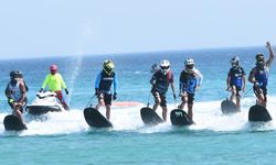 Çeşme'de Dünya Motosurf Şampiyonası heyecanı