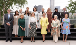 Emine Erdoğan, lider eşleriyle buluştu