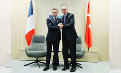 Cumhurbaşkanı Erdoğan, Hollanda'da Fransa Cumhurbaşkanı Macron ile görüştü
