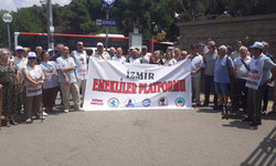 İzmir'de emeklilerin maaş isyanı