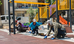 Balçova’da parklar yenilendi