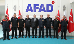 AFAD personeline Azerbaycan’dan iş birliği rozeti