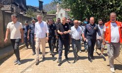 Bakan Yerlikaya’dan yangın köylerine destek ziyareti