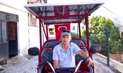 Elektrikli motosikletine güneş paneli taktı, hem tasarruf sağladı hem menzili artırdı