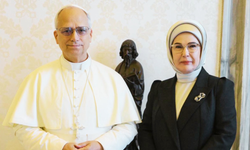 Emine Erdoğan, Papa 14. Leo ile görüştü