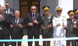 Erdoğan: 864 kişi kapasiteli Milli Savunma Üniversitesi Rektörlük Camii'ni açtık