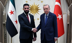 Cumhurbaşkanı Erdoğan, Ahmed Şara ile görüştü