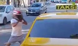 Yol verme kavgası yumruklu kavgaya dönüştü