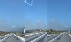 Selçuk-Menderes yolunda yangın paniği!