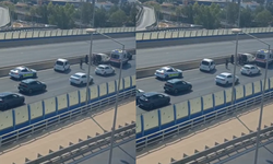 Bornova Çevreyolu'nda kaza: Trafik kilitlendi!