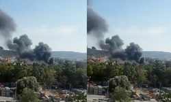 Buca OTOKENT’te çöp yangını vatandaşı bezdirdi