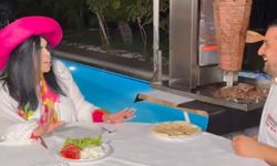 Bülent Ersoy’a havuz başında döner keyfi