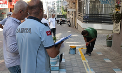 Konak’ta sarı çizgi uygulaması başladı