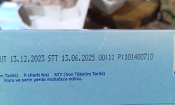 Markette tarihi geçmiş ürünlerin satışına tepki yağdı