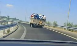 Manisa-İzmir Otobanı’nda tehlikeli yolculuk!