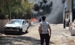 Bornova 5. Sanayi Sitesi’nde yangın paniği