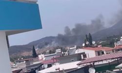 Seferihisar Doğanbey’de orman yangını başladı
