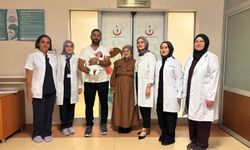 440 gram doğan Buğlem bebek 198 gün sonra yaşama tutundu