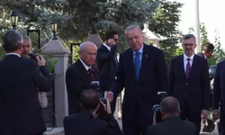 Bahçeli, Cumhurbaşkanı Erdoğan’ı konutunda ağırlıyor