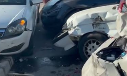 Hakimiyetini kaybeden genç araçları adeta biçti