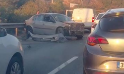 Güzelbahçe'de direksiyon hakimiyetini kaybeden sürücü kaza yaptı