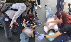 İzmir otobanında motosiklet kazası: Sürücünün bilekleri kırıldı