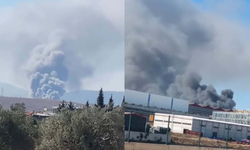 Aliağa’da kimyasal madde fabrikasında yangın