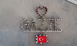 Öğrencilerden Gazze’ye anlamlı destek