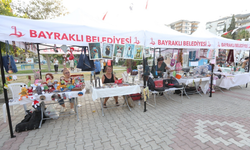 Bayraklı’da kadın emeği sergisi: Üreten kadınlar ziyaretçilerle buluşuyor