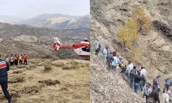 Dağda kalp krizi geçirdi, helikopterle kurtarıldı