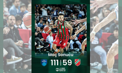 Karşıyaka, Basketbol Süper Ligi’nin 7. haftasında Türk Telekom’a 111 - 59 mağlup oldu