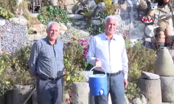 Babaannes için Erciyes’in zirvesinden kar getirdi