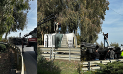 Gaziemir – Torbalı güzergahında trafik kazası: Havalimanı kavşağı kapalı