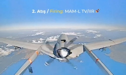 Bayraktar TB3 MAM-L IIR hedefi tam isabetle vurdu