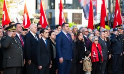 Narlıdere, Ata'sını 87'nci yılında saygıyla andı