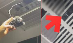 İnşaat firmasının kadınlar tuvaletinde gizli kamera skandalı