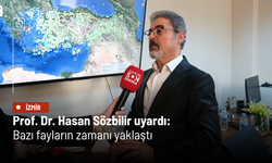 Prof. Dr. Hasan Sözbilir uyardı: Bazı fayların zamanı yaklaştı