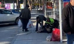 Tire'de bir polis memuru ilk yardım müdahalesiyle hayat kurtardı