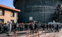 İzmir İtfaiyesi'nden çimento fabrikasında gerçeği aratmayan yangın tatbikatı