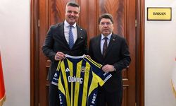 Sadettin Saran, Adalet Bakanı Tunç'u ziyaret etti