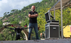 Gökkuşağının içinden geçme hayalini dronla denedi: Sonuç hayal kırıklığı oldu