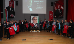 Heydar Aliyev, Aliağa’da düzenlenen anma programıyla anıldı