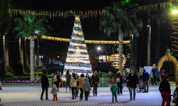 İzmir Büyükşehir Belediyesi, yeni yıl kutlamaları için İzmir'i rengarenk yaptı