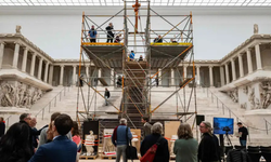 Berlin'deki Bergama Müzesi'nde yenileme çalışmaları sürüyor