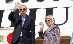 Cumhurbaşkanı Erdoğan, Türkmenistan'a gitti