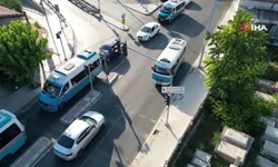 İzmir’de dolmuş şoföründen şoke eden hareket!