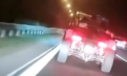 Tehlikeli şerit değişimi pahalıya patladı: Sürücüye 13 bin TL ceza